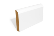 018 x 119 x 4200 mm MDF Primed Round One Edge Skirting FSC