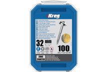 KREG - Pocket Screws - 32mm / 1-1/4\"  #7 Fine  Washer-Head  10