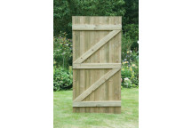 FTG180 Flat Top 0.9m x 1.8m Tongue & Groove Braced Gate