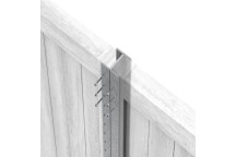 B8061801 FENCEMATE DuraPost Classic 1.8m - Galvanised 48x51mm 25yr Gua
