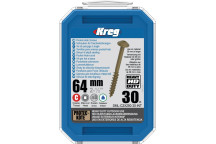 KREG - HD WR Pocket Screws - 64mm / 2-1/2\"  #14 Coarse Washer