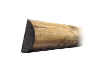 3.6m 100mm Half Round Machine AC500 Pressure Treated UC3 Rails