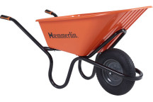 Haemmerlin Crusader High Performance Barrow - Red - Pneumatic Tyre