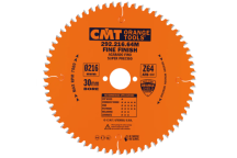 CMT FINE FINISHING SAW BLADE 260X2.5/1.8X30 Z=80 Atb -5? NEG