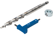 KREG KPHA308-INT - Easy-Set Drill Bit with Depth Gauge/Collar/Wrench