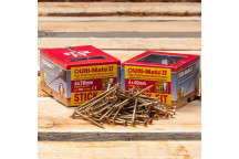 6mm X 150mm Ulti-mate Woodscrews (50)