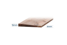 022 x 125 x 0900 mm 2 ex Feather Edge Board Pressure Treated FSC