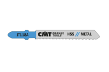 CMT - 5 Jig Saw Blades Hss 76X1.2X21Tpi (Metal/Straight/Fine)