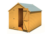 Shed Overlap 6\' x 8\' w/ Double Door