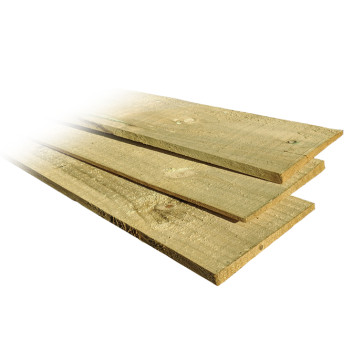 022 x 150 x 3600 mm (2ex) Pressure Treated Feather Edge
