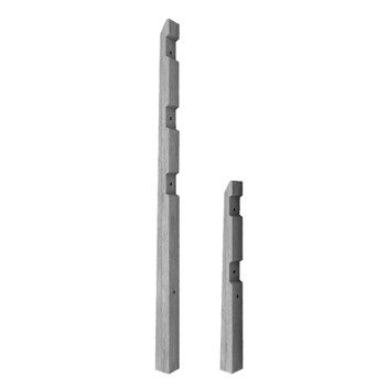 3.1m Recessed Concrete Post