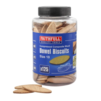 FAIDOWBIS10 Biscuit Wood No 10 (Tub 125)