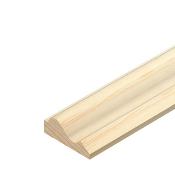 TM973 Panel Mould 21 x 8mm 2.4mtr PEFC