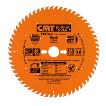 Itk Plus Finish Saw Blade Hw 190X1.7X30(+20+16) Z=42 Atb+She