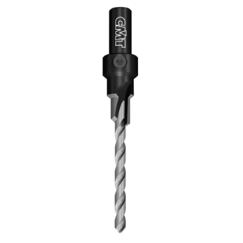 CMT - Adjustable Step Drill Bit Sp S=9 D=5/7.6/10.6 L=93.7 Z1 Rh
