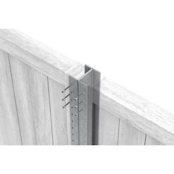 B8062701 FENCEMATE DuraPost Classic 2.7m - Galvanised 48x51mm 15yr Gua