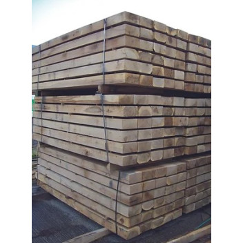 2.4m 100 x 200 Premium Grade Oak Sleepers