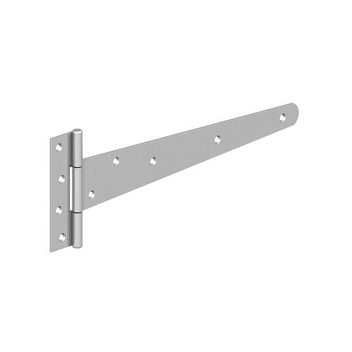 B5024502 GM Medium Tee Hinges 18\" 450MM BZP P33