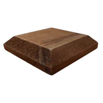 [BIRK-B729100B] Post Caps For 4\" Posts 120x120x26mm Br\'n Treatd