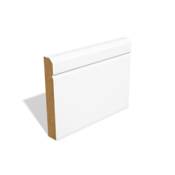 018 x 144 x 4400 mm MDF Primed Grooved & Chamfered Skirting FSC