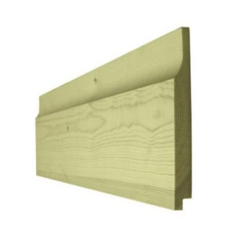 019 x 125 x 3600 mm Shiplap (Rebated) AC500 Green Treated FSC