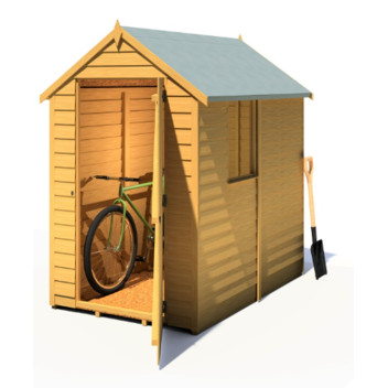 Shed Overlap 4\' x 6\' w/ Window