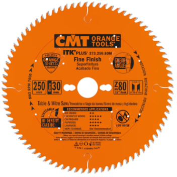 ITK Plus FINE Finish Saw Blade HW 190X1.7X30(+20+16) Z=64 ATB+S