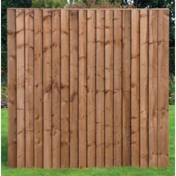 0.91 x 1.83 Heavy Duty Fully Framed Closeboard Treated Fence Panel