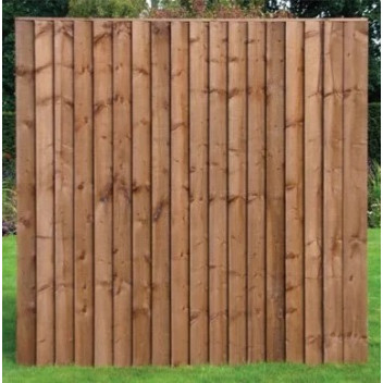 1.83 x 1.83 Heavy Duty Fully Framed Closeboard Treated Fence Panel