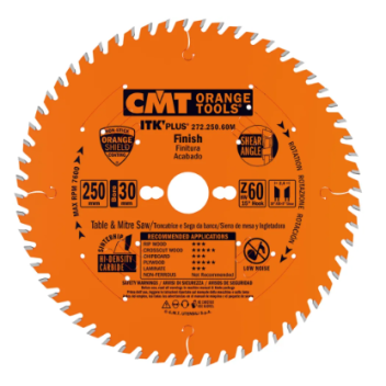 Itk Plus Finish Saw Blade Hw 184X1.7X20(+16+15.87) Z=40 Atb+