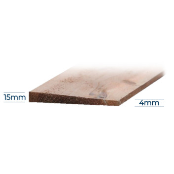 022 x 125 x 0900 mm 2 ex Feather Edge Board Pressure Treated FSC