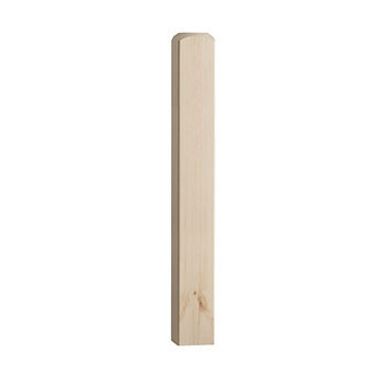 91 x 91mm x 915mm Newel Base PEFC